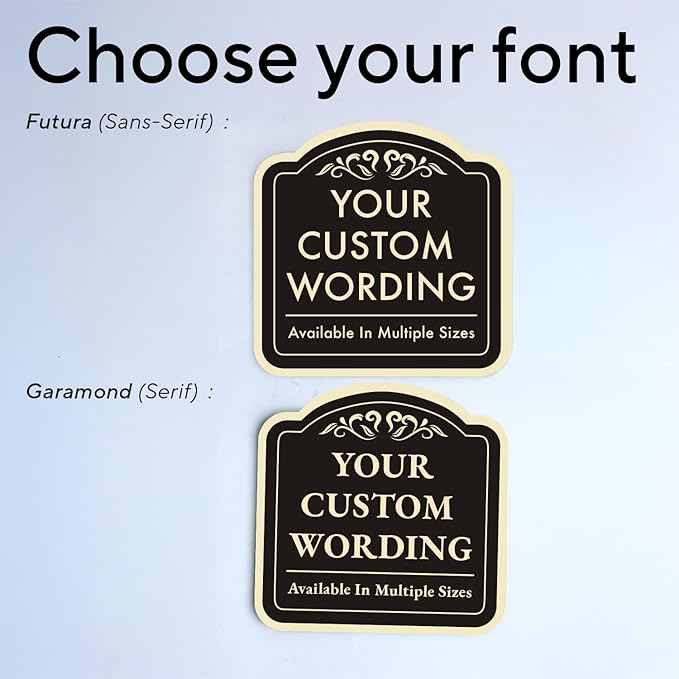 Custom Decorative Outdoor Metal Sign - Image 9