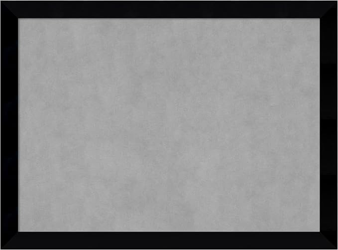 Amanti Art Black Framed Magnetic Board 23x31 Medium Vision Board by AmantiArt
