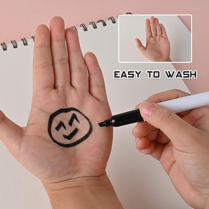 Dabo&Shobo Dry Erase Markers, （80 Count, Chisel Tip）-White Board Markers/Pens - Image 7