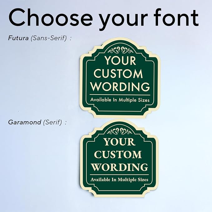 Custom Metal Signs, Personalized Aluminum - Image 9