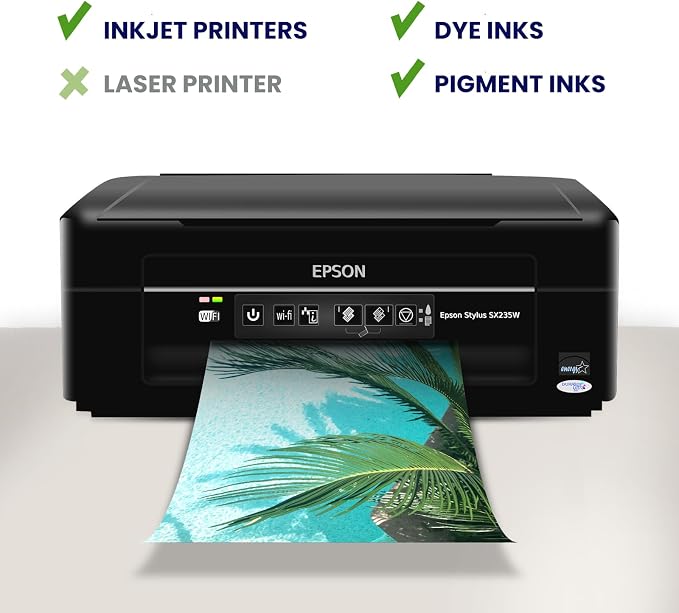 Double Sided Matte Photo Paper 8.5 x 11, Goefun 200GSM/54LB Presentation Paper - Image 3