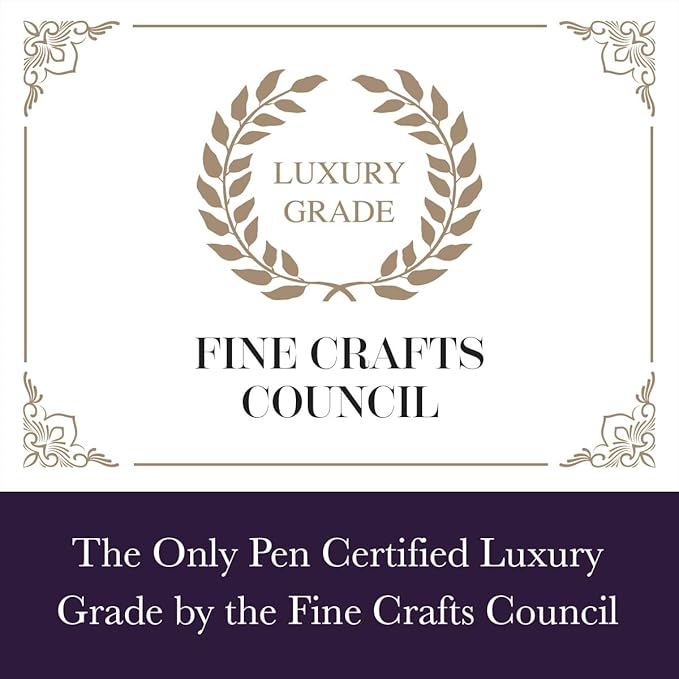 Bond & Regent Silver Chrome & 24 Karat Gold | Certified Luxury Grade Rollerball - Image 6