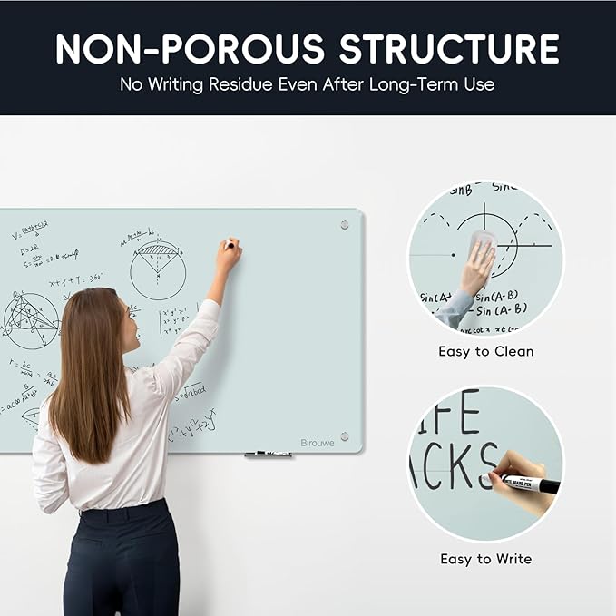 Magnetic Glass Whiteboard - Image 2