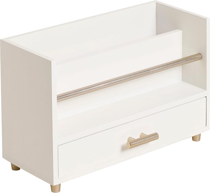 U Brands Juliet Letter Sorter, Office Supplies, Off-White and Gold by UBrands