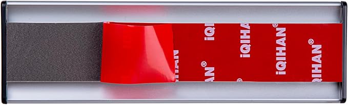 Set of 5 - Nameplate Holder for Wall Mount, 2.36'' x 10'' Curved Office - Image 5