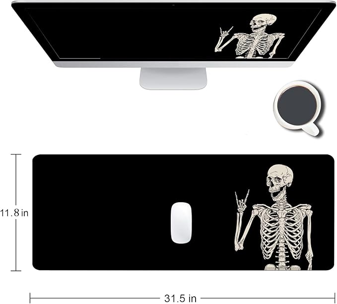 Armanza Large Mouse Pad, Extended Gaming Mousepad, Non-Slip Rubber Base - Image 2