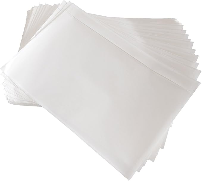 9527 Product 6" x 9" Clear Adhesive Top Loading Packing List Clear Shipping - Image 2