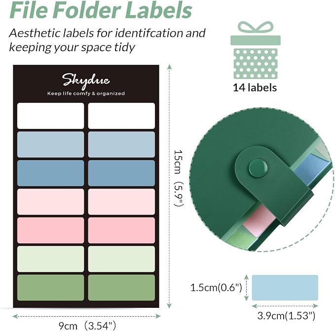 SKYDUE Expanding File Organizer - Image 7