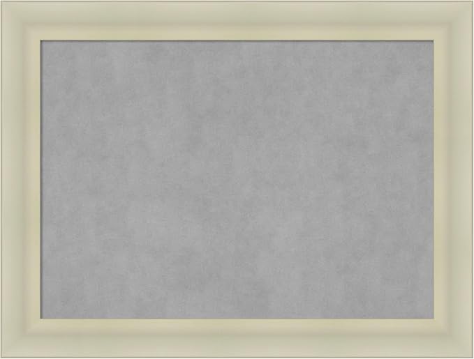 Amanti Art Silver Framed Magnetic Board 25x33 Medium Vision Board by AmantiArt