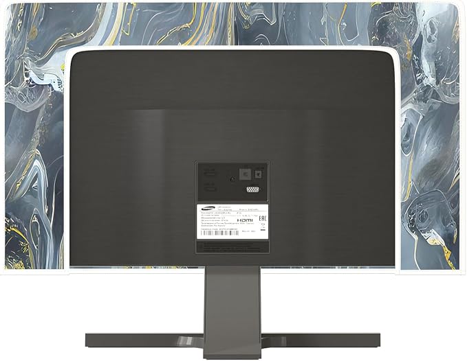 Baocicco Gray Gold Marble Waterproof 50, 52 Inch TV Dust Cover Anti-Static - Image 5