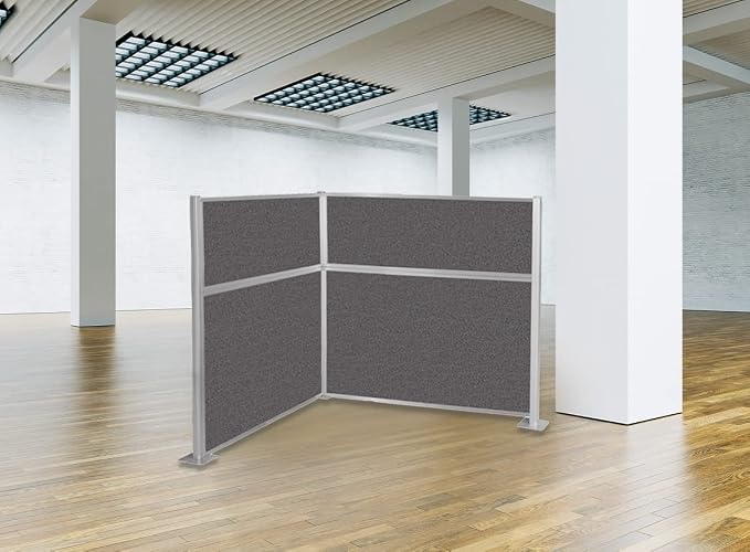 Versare Hush Panel Cubicle Kit | Workstation Partition Walls | Sound Dampening - Image 2