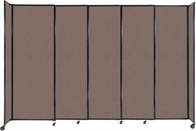 Versare Straightwall Sliding Portable Wall Partition | Freestanding Office by VERSARE