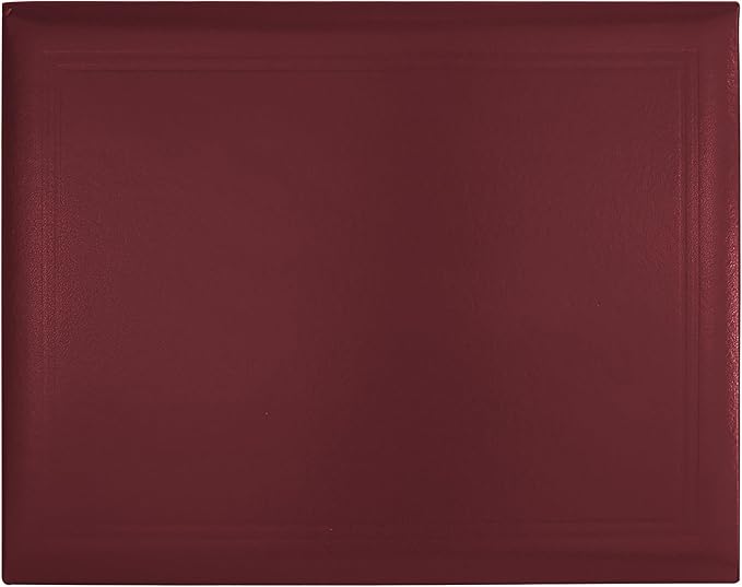GraduationMall 8.5"x11" Smooth Padded Diploma Cover Certificate Holder Maroon - Image 2