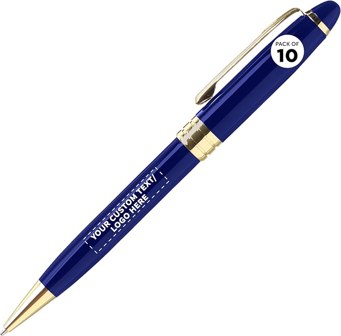 DISCOUNT PROMOS 10 Ultra Executive Pens Pack by DISCOUNTPROMOS