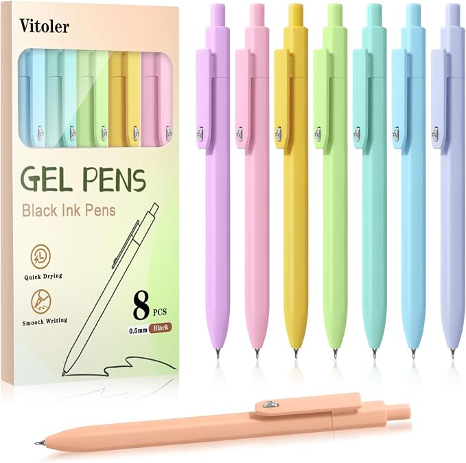 Piochoo Gel Pens, 0.5mm Cute Pens by Piochoo
