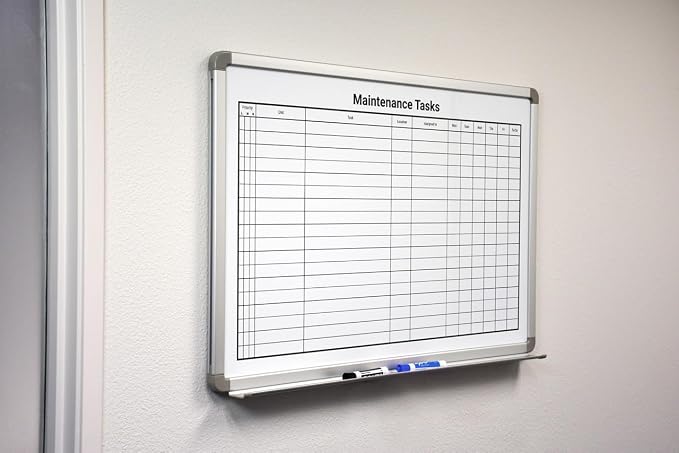 Make Ready Maintenance/Repairs Whiteboard 60" x 40" - Image 2