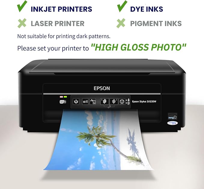 4x6 Photo Paper Double Sided Glossy, Goefun 200 GSM/54 LB Postcard Paper - Image 4