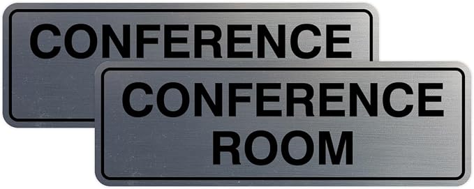 Standard Conference Room Sign by All+Quality