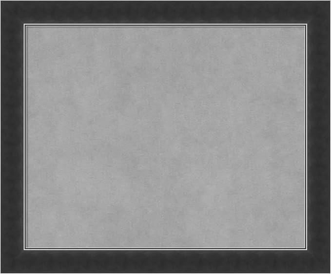 Amanti Art Black Framed Magnetic Board 19x23 Small Vision Board by AmantiArt