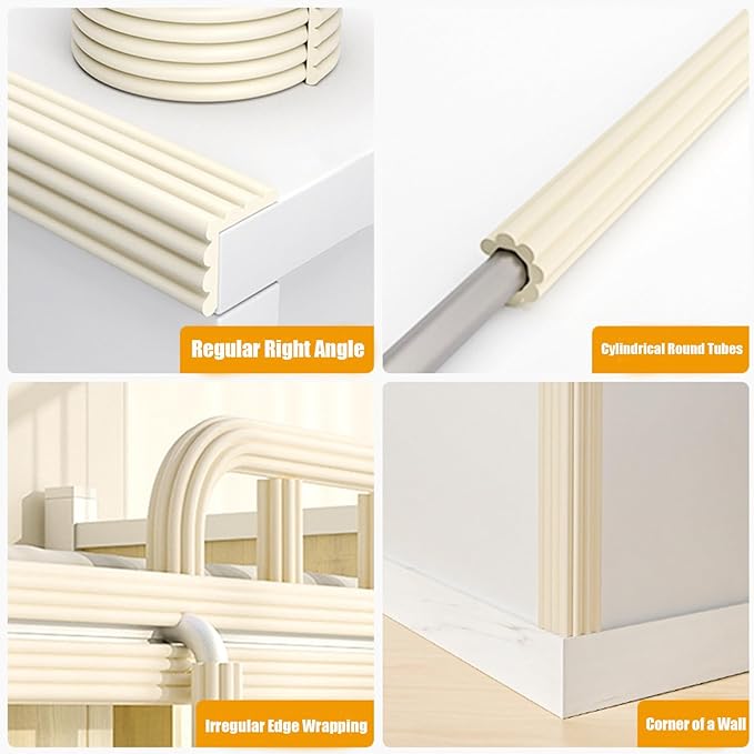 Edge Protector for Baby, Corner Protector for Baby, Soft Foam Furniture Edge - Image 4
