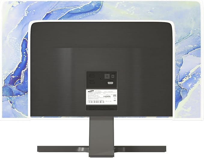 Baocicco Modern Violet Marble Waterproof Computer Monitor Dust Cover - Image 3