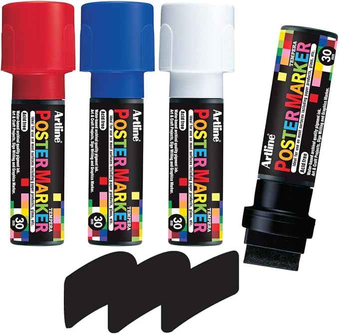 Artline Poster Marker EPP-30-30.0mm Chisel