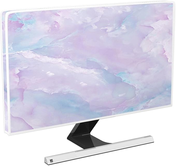 Baocicco Violet Marble Waterproof 32 Inch Anti-Static Dustproof LCD/LED/HD by Baocicco