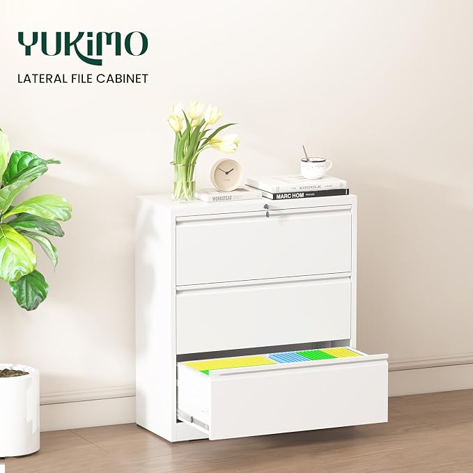 3 Drawer Lateral File Cabinet - Image 3