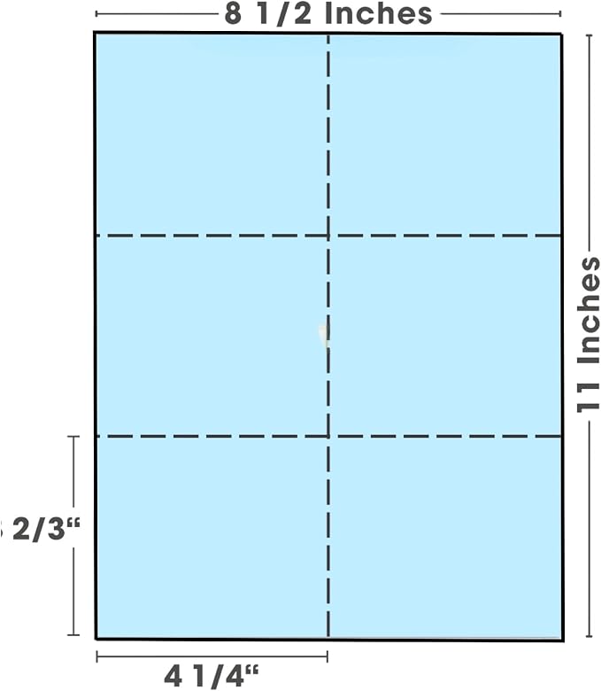 Limited Papers 8.5x11 Perforated Paper, 20/50 Pound, 75 GSM, Variety of - Image 2
