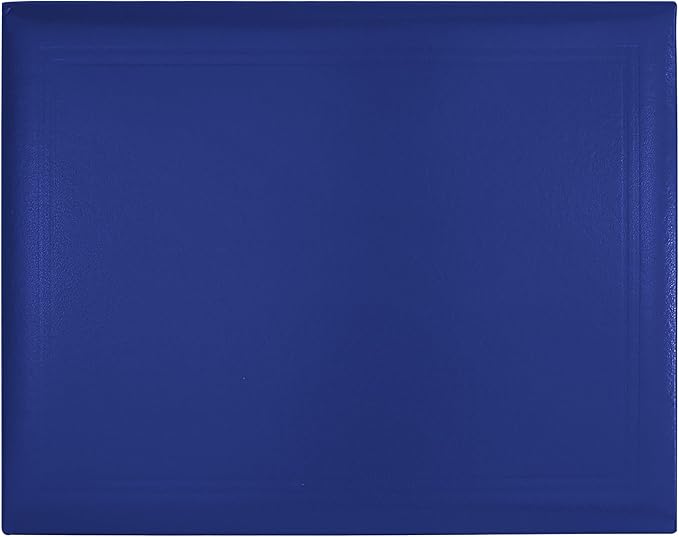GraduationMall 8.5"x11" Smooth Padded Diploma Cover Certificate Holder Royal - Image 2
