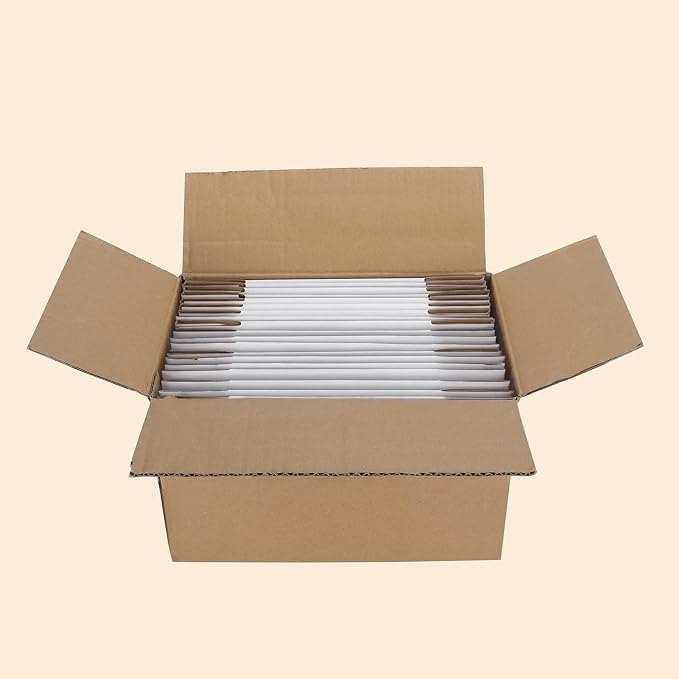 PHAREGE 6x4x2 inch Shipping Boxes Bulk 25 Pack White, Tab Lock Tuck Top Mailer - Image 7