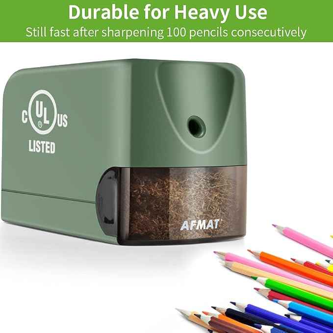 AFMAT Electric Pencil Sharpener