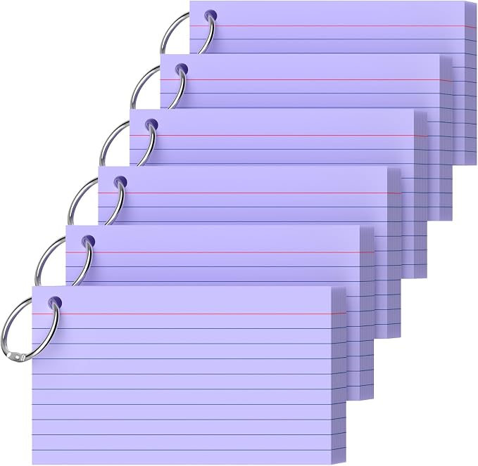 Ciphyfee Index Cards 3x5 Inch by Ciphyfee