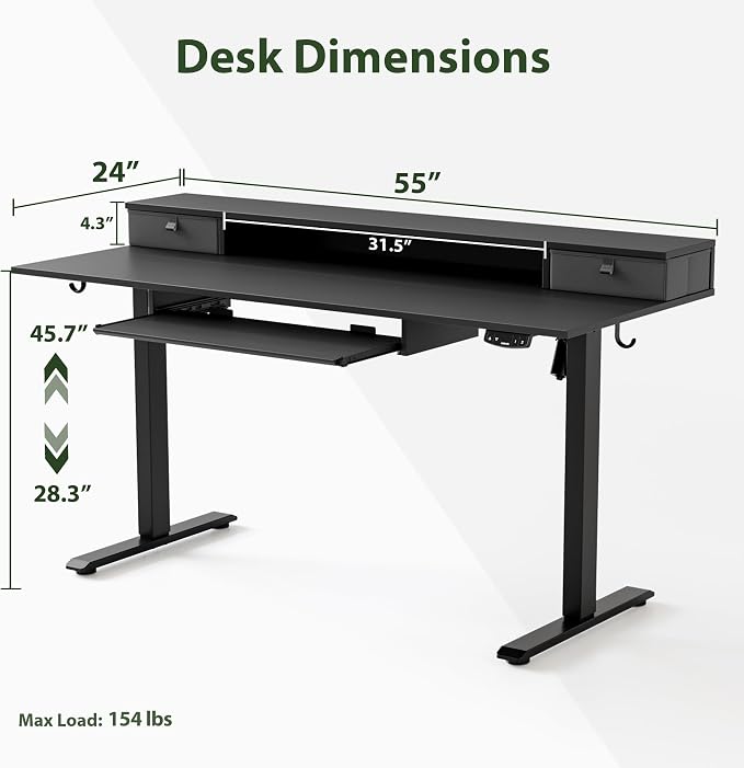 Agilestic Electric Standing Desk - Image 3