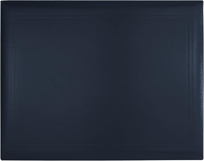 GraduationMall 8.5"x11" Smooth Padded Diploma Cover Certificate Holder Darkblue - Image 2