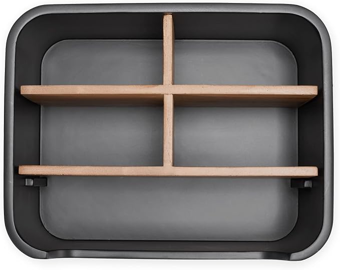 SZYRL Stylish Desk Organizer and Remote Control Holder in Black - Image 4