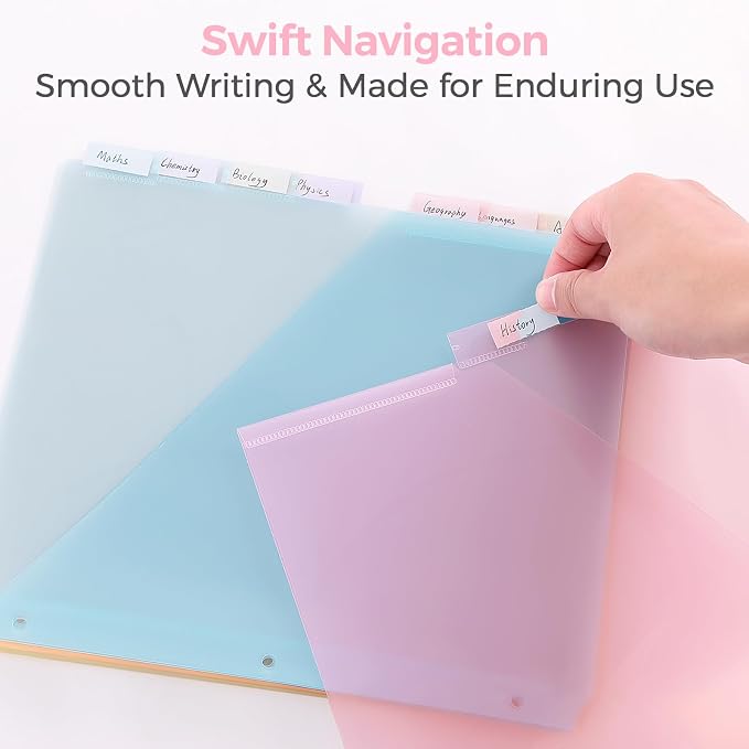 SKYDUE Pastel Binder Dividers - Image 5