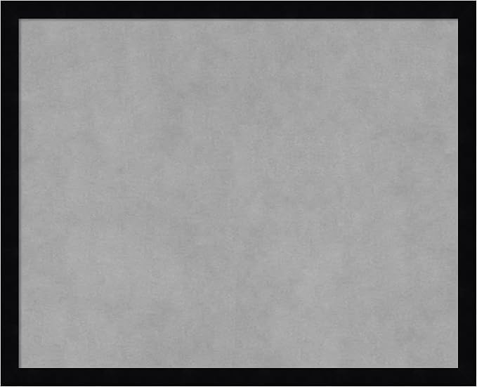 Amanti Art Black Framed Magnetic Board 17x21 Small Vision Board by AmantiArt