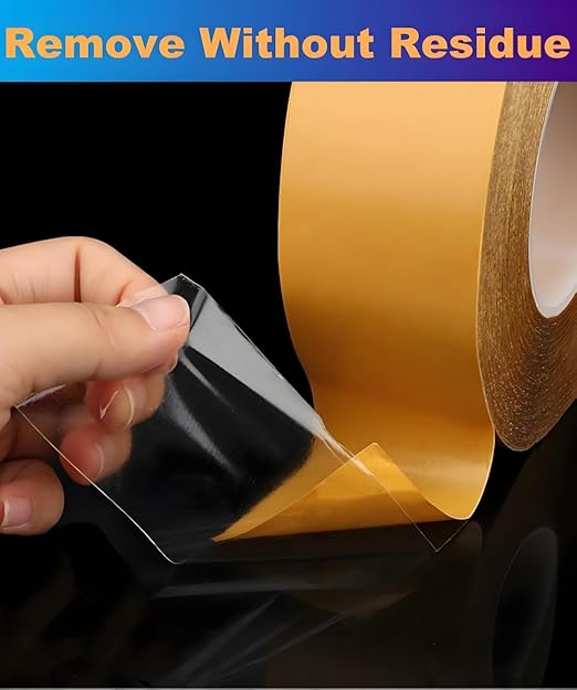 Ultra-Thin Clear Double Sided Tape Heavy Duty 2-Inch x 50 Feet Two Sides Strong - Image 7