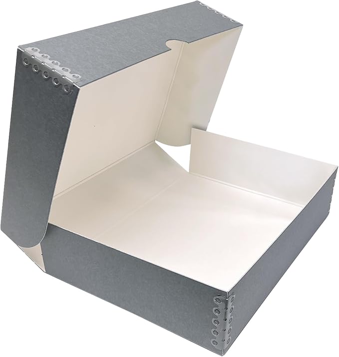 Lineco, 9x12 Clamshell Archival Folio Storage Box, Acid-Free by Lineco