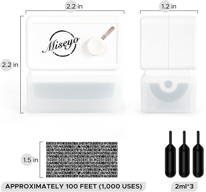 Miseyo Identity Theft Protection Roller Stamp Guard Your ID - Image 6