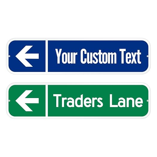 SmartSign Customize Your Own Blue Street Sign - Image 7