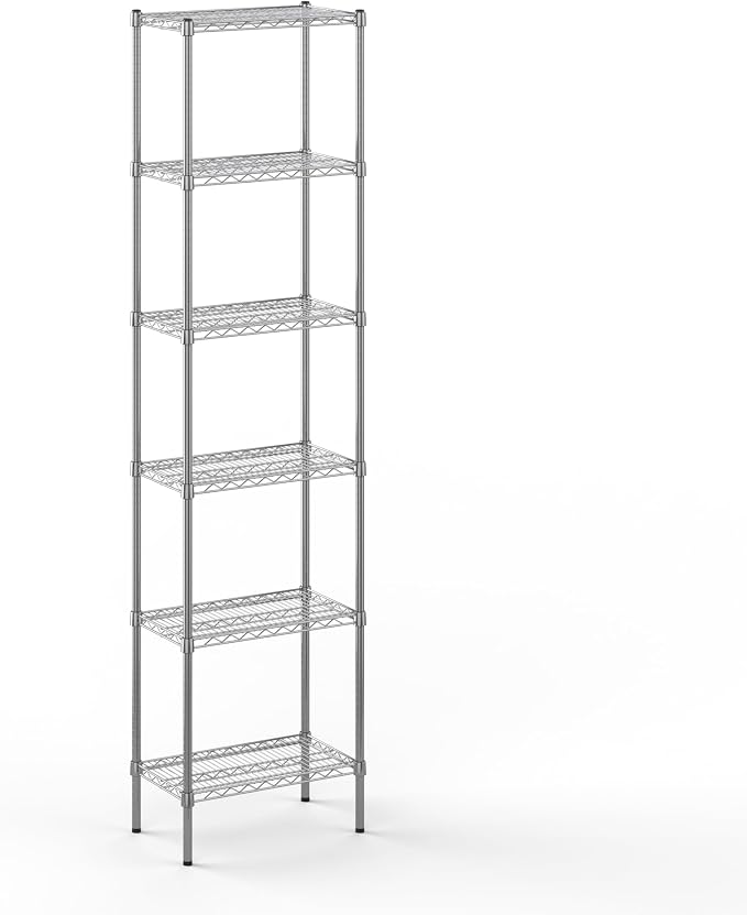 Regal Altair 14" Deep x 24" Wide x 96" Height Wire Shelving Kit | 6-Tier | NSF by Regal+Altair