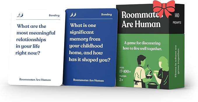 Roommates are Human | 140 Conversation Cards to Help You Get to Know Your by ParentsAreHuman