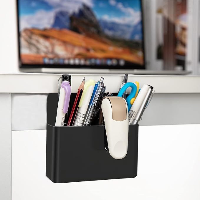 MoKo Pack of 2 Magnetic Dry Erase Marker Holder, Pen Pencil Holder Storage - Image 6