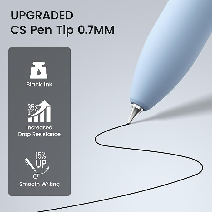 JIMMIDDA 8Pcs Black Gel Pens - Image 3