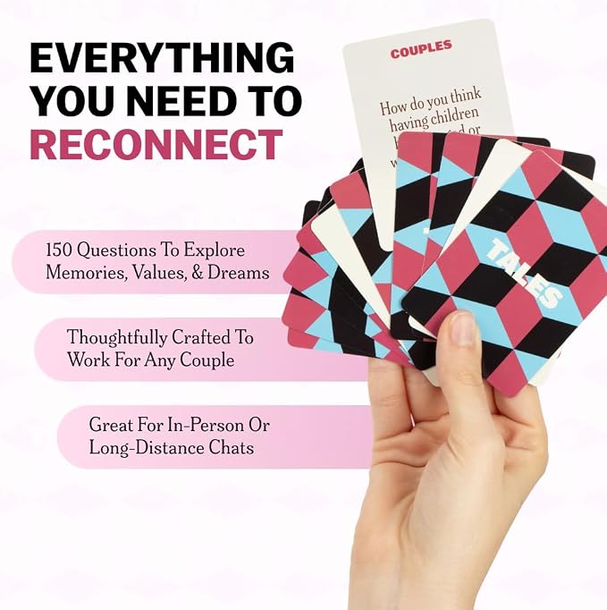 TALES 150 Conversation Starter Cards, Couples Edition, Valentines Day Gift - Image 5