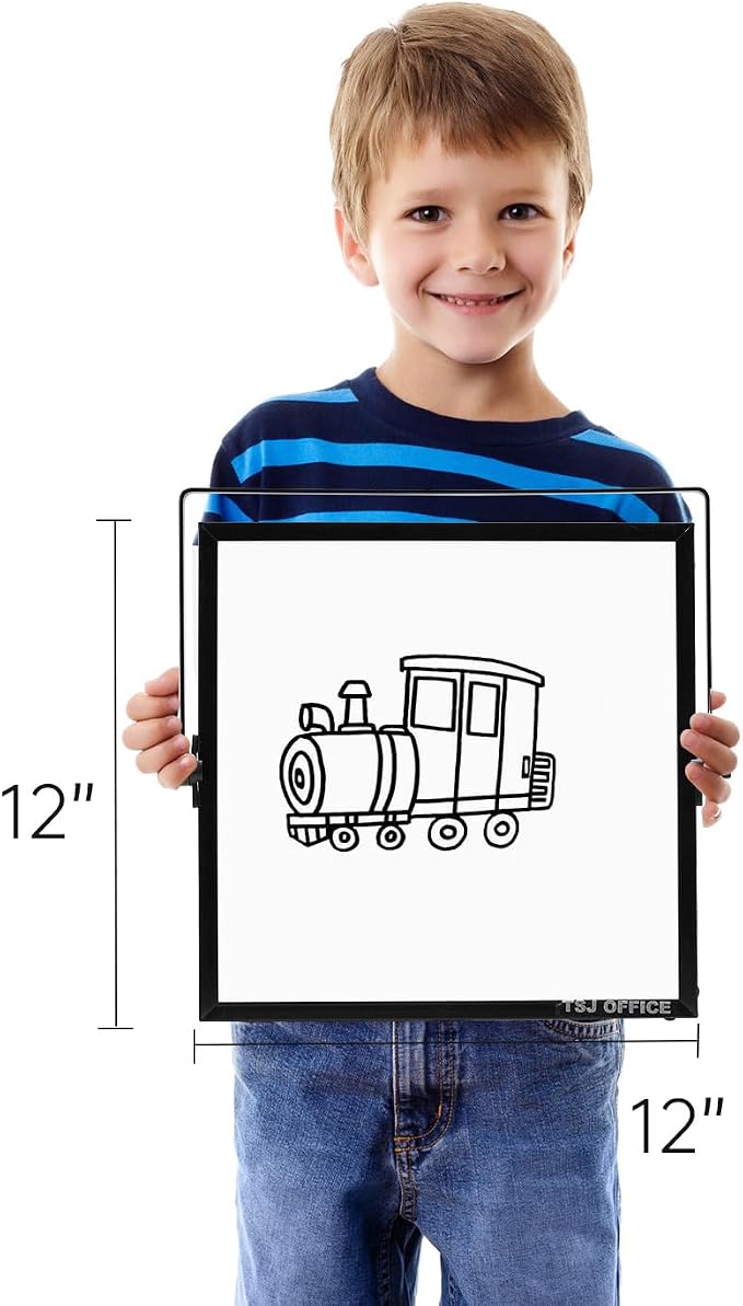 Small Magnetic Dry Erase Whiteboard – Mini Desktop Portable Easel Dry Erase - Image 3
