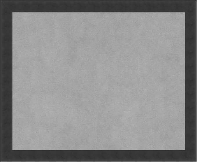 Amanti Art Black Framed Magnetic Board 18x22 Small Vision Board by AmantiArt