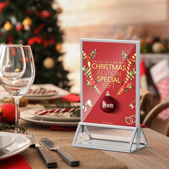 PPH-Sisy Clear Acrylic Sign Holder 4X6 - Image 6